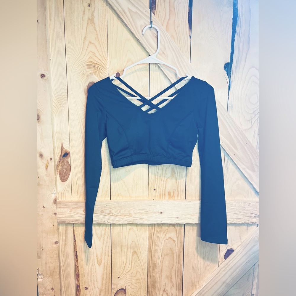 Athletic crop top